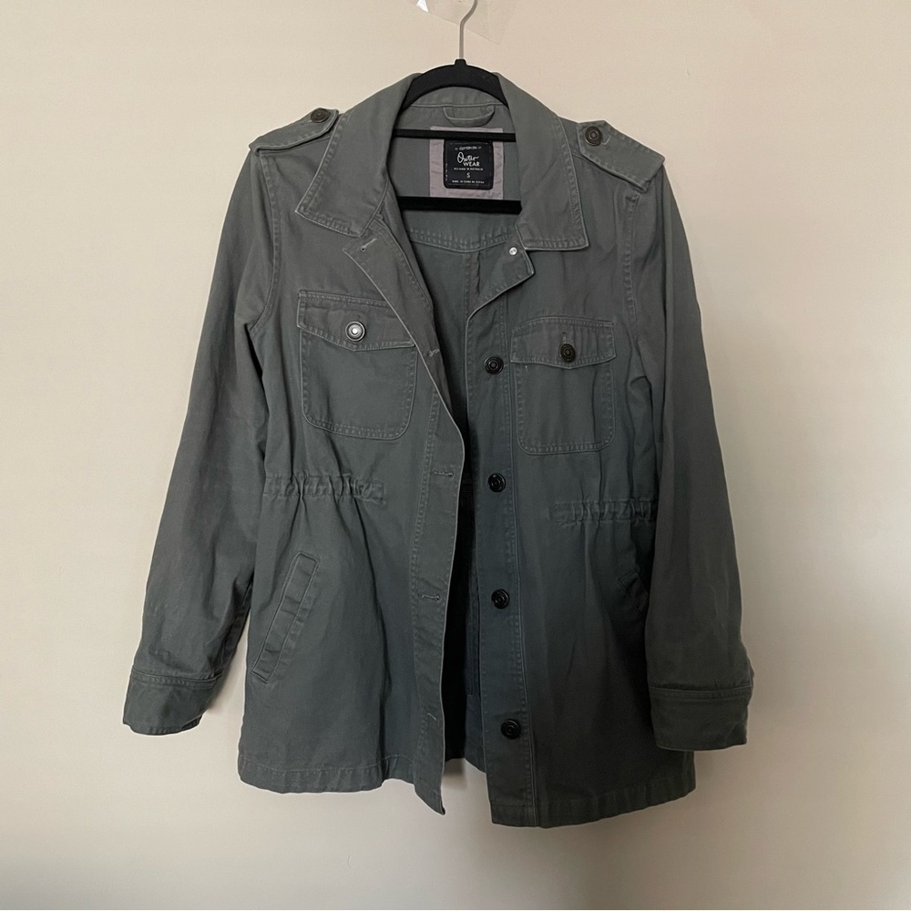 Cotton On Green Utility Jacket